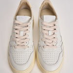 Sneakers donna Medalist Low ianca e gialla AULW DL02 AUTRY 