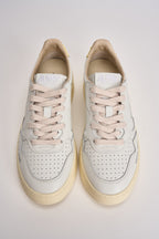 Sneakers donna Medalist Low ianca e gialla AULW DL02 AUTRY 