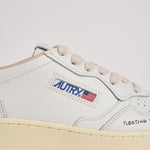 Sneakers donna Medalist Low ianca e gialla AULW DL02 AUTRY 