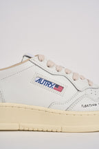 Sneakers donna Medalist Low ianca e gialla AULW DL02 AUTRY 