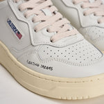 Sneakers donna Medalist Low ianca e gialla AULW DL02 AUTRY 