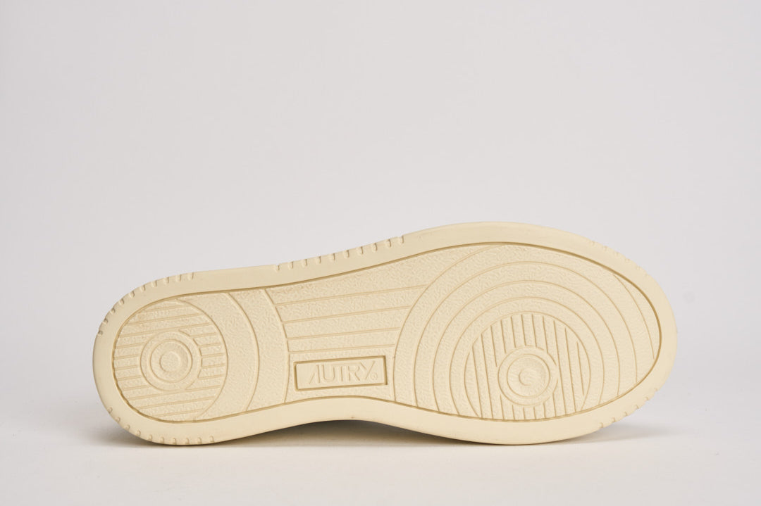 Sneakers donna Medalist Low ianca e gialla AULW DL02 AUTRY 