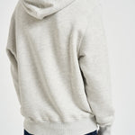 Felpa uomo con cappuccio grigia HOPM 002M AUTRY 