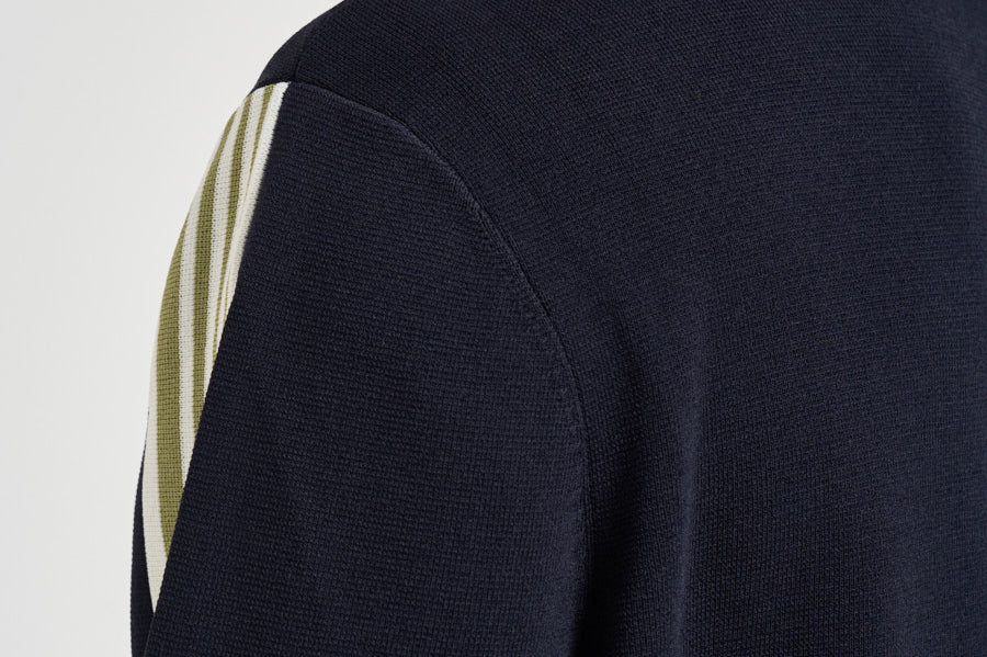 Cardigan in maglia blu navy JAPM 026B AUTRY 