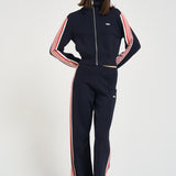 Pantalone donna in maglia blu PAPW 029B AUTRY 