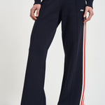 Pantalone donna in maglia blu PAPW 029B AUTRY 