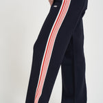 Pantalone donna in maglia blu PAPW 029B AUTRY 