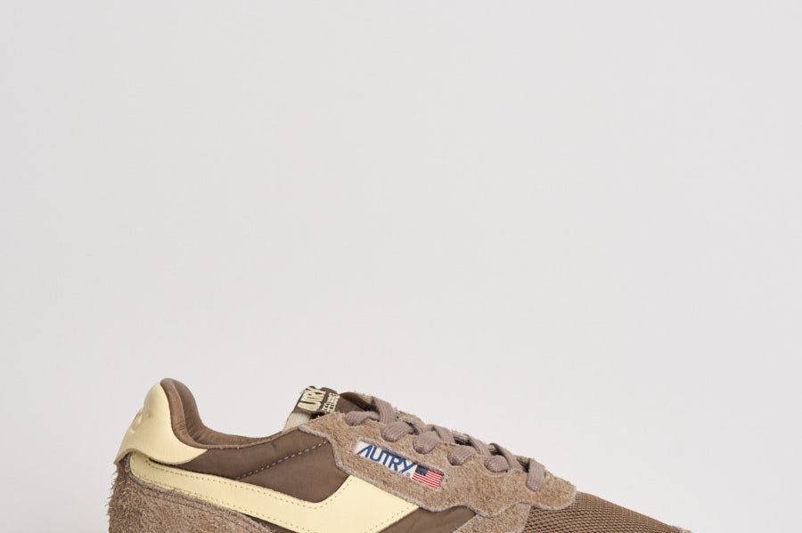 Sneakers uomo reelwind low marrone WWLM UT43 AUTRY 