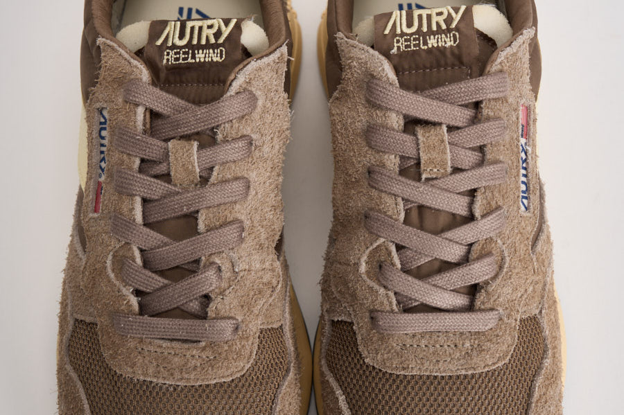 Sneakers uomo reelwind low marrone WWLM UT43 AUTRY 