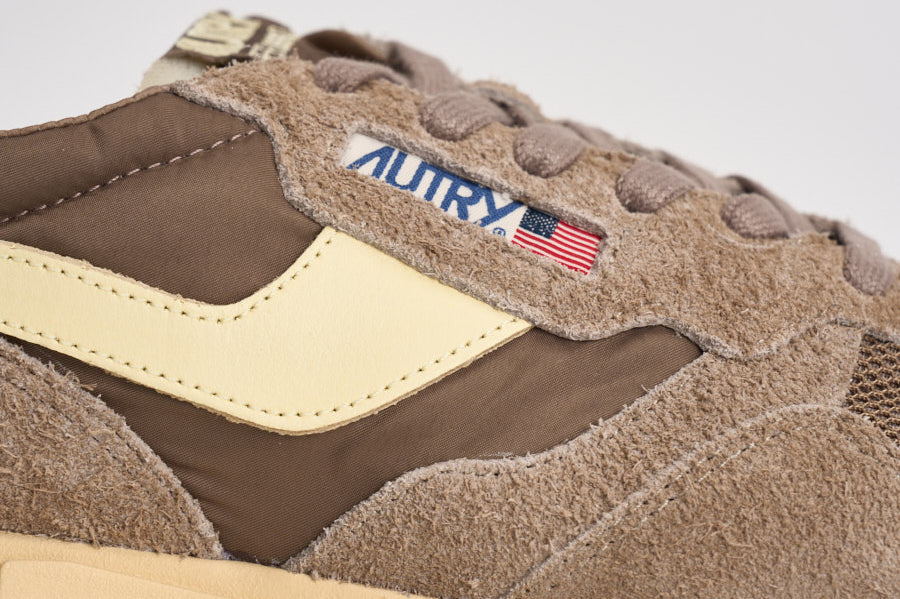 Sneakers uomo reelwind low marrone WWLM UT43 AUTRY 