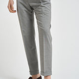 Pantalone uomo Retro con pinces grigio RETRO FA1755XLIGHT GREY BERWICH 