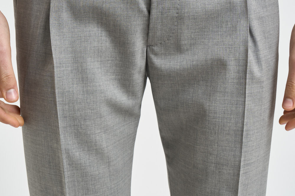 Pantalone uomo Retro con pinces grigio RETRO FA1755XLIGHT GREY BERWICH 