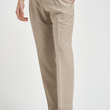 Pantalone uomo chino beige RETRO PO1383XDESERT BERWICH 