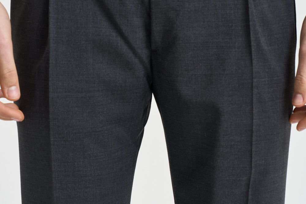 Pantalone uomo chino grigio RETRO PO1383XDK GREY BERWICH 