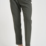 Pantalone uomo chino verde RETRO PO1383XGREEN BERWICH 