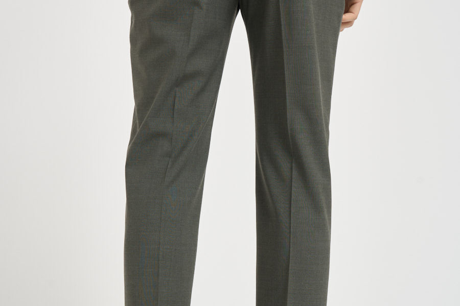 Pantalone uomo chino verde RETRO PO1383XGREEN BERWICH 
