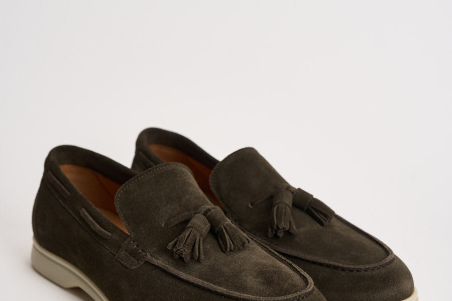 Mocassino uomo marrone scuro 5789 REPELLO CALFLODEN BERWICK 