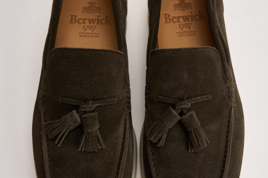 Mocassino uomo marrone scuro 5789 REPELLO CALFLODEN BERWICK 