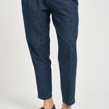 Pantalone uomo denim doppia pinces BELLOD 30010461 BRIGLIA 