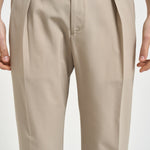 Pantalone uomo Portobello beige BELLOS 300082133 BRIGLIA 