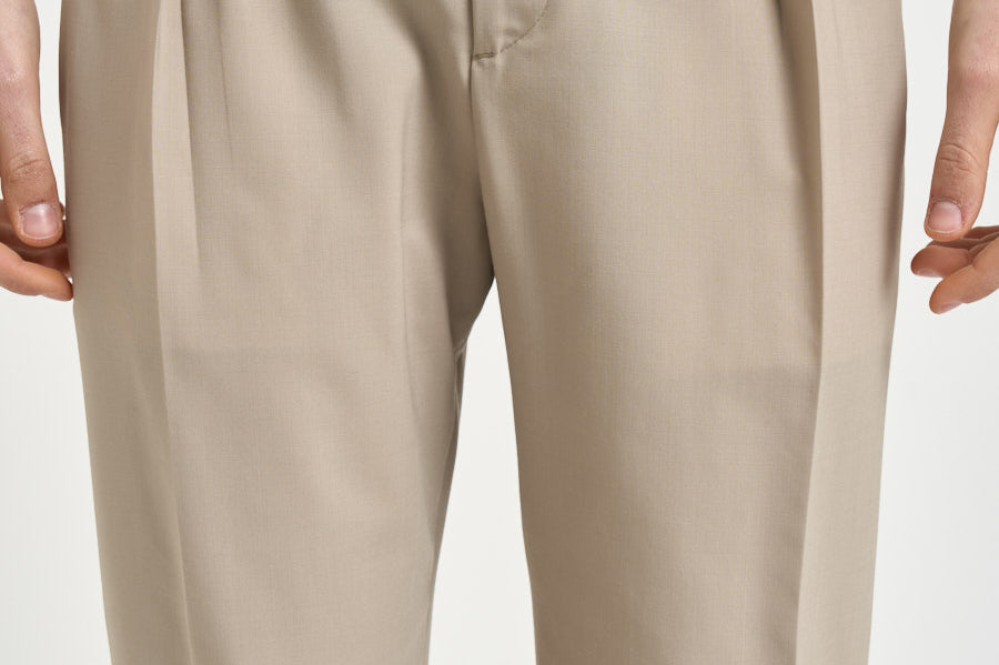 Pantalone uomo Portobello beige BELLOS 300082133 BRIGLIA 