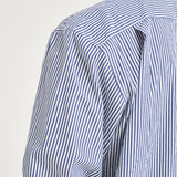 Camicia uomo a righe bianco e blu B018 BLUE COMME DES GARCON PLAY 
