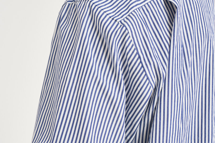 Camicia uomo a righe bianco e blu B018 BLUE COMME DES GARCON PLAY 
