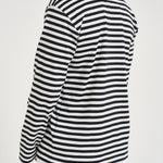 Maglia uomo a righe bianca e nera T164 BLACKWHITE COMME DES GARCON PLAY 