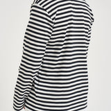 Maglia uomo a righe bianca e nera T164 BLACKWHITE COMME DES GARCON PLAY 
