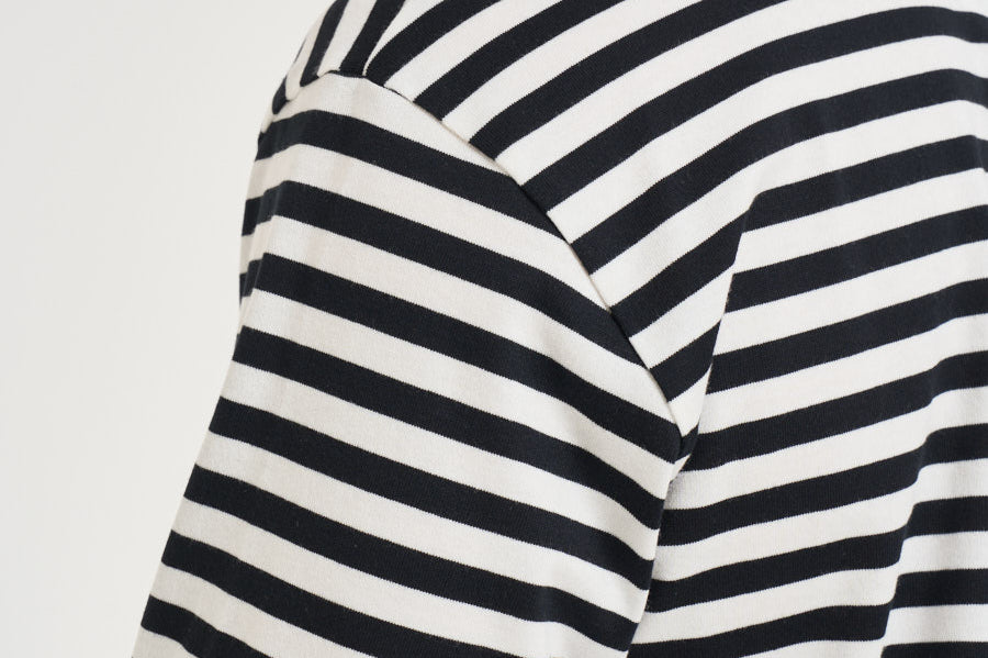 Maglia uomo a righe bianca e nera T164 BLACKWHITE COMME DES GARCON PLAY 