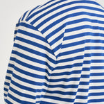 Maglia uomo a righe bianca e blu T164 NAVYWHITE COMME DES GARCON PLAY 