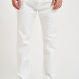 Jeans uomo tapered crop in denim bianco MUSSO UP518001 DEPARTMENT FIVE 