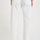 Jeans uomo tapered crop in denim bianco MUSSO UP518001 DEPARTMENT FIVE 
