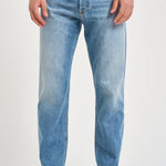 Jeans uomo tapered crop in denim chiaro MUSSO UP518 390 DEPARTMENT FIVE 