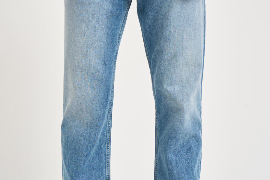 Jeans uomo tapered crop in denim chiaro MUSSO UP518 390 DEPARTMENT FIVE 