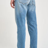 Jeans uomo tapered crop in denim chiaro MUSSO UP518 390 DEPARTMENT FIVE 