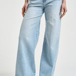Jeans donna flare D-Akemi 1978 in denim chiaro A03624 0ADBJ01 DIESEL 