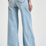 Jeans donna flare D-Akemi 1978 in denim chiaro A03624 0ADBJ01 DIESEL 
