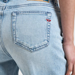 Jeans donna flare D-Akemi 1978 in denim chiaro A03624 0ADBJ01 DIESEL 