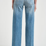 Jeans donna dritto Jacklyn in denim chiaro DP427 DF0283DLV7800 DONDUP 