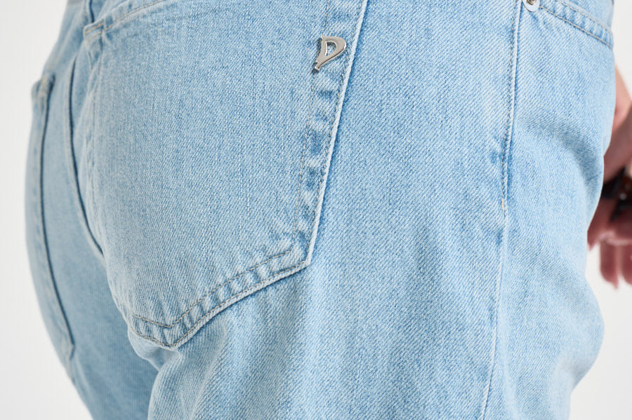 Jeans donna slim fit in denim chiaro DP776DFE286D MA7800 DONDUP 