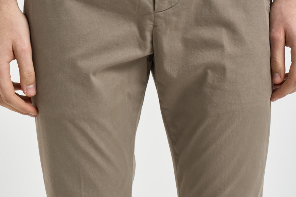Pantalone Gaubert uomo tortora UP235 GSE046U718 DONDUP 