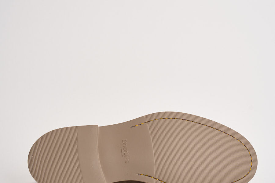 Mocassino uomo in suede tortora 2405 VISONEM08 DOUCAL'S 
