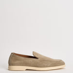 Mocassino uomo in suede beige 3413 VISONEC15 DOUCAL'S 