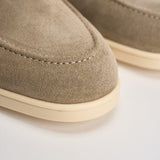 Mocassino uomo in suede beige 3413 VISONEC15 DOUCAL'S 