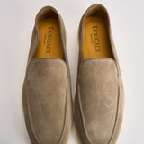 Mocassino uomo in suede beige 3413 VISONEC15 DOUCAL'S 
