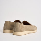 Mocassino uomo in suede beige 3413 VISONEC15 DOUCAL'S 
