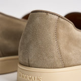 Mocassino uomo in suede beige 3413 VISONEC15 DOUCAL'S 