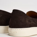 Mocassino uomo in suede marrone scuro 3546 VISONEM23 DOUCAL'S 