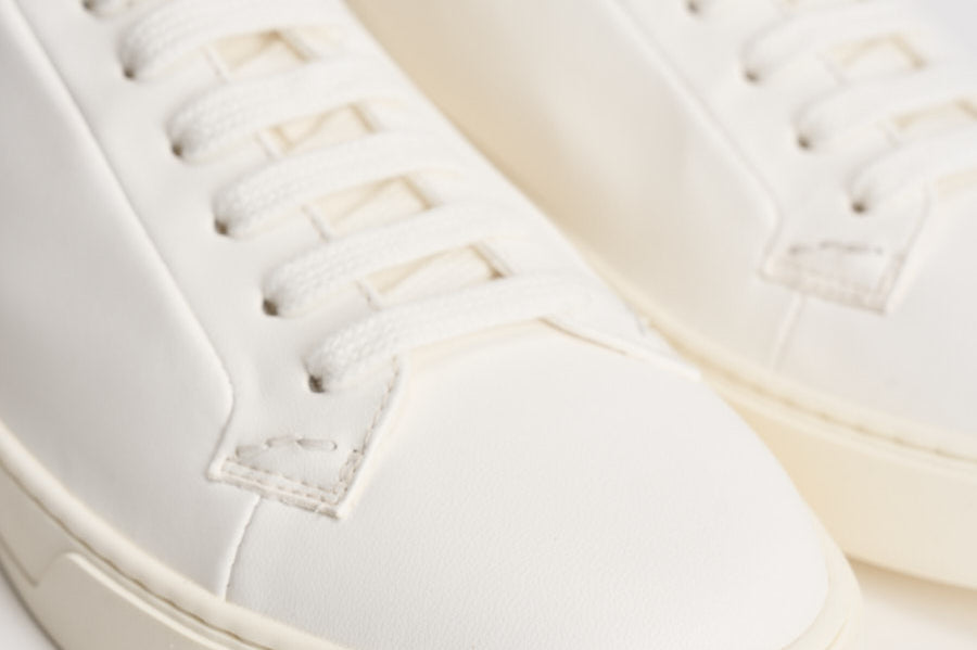 Sneakers uomo in pelle bianca 3552 PLONGEW11 DOUCAL'S 